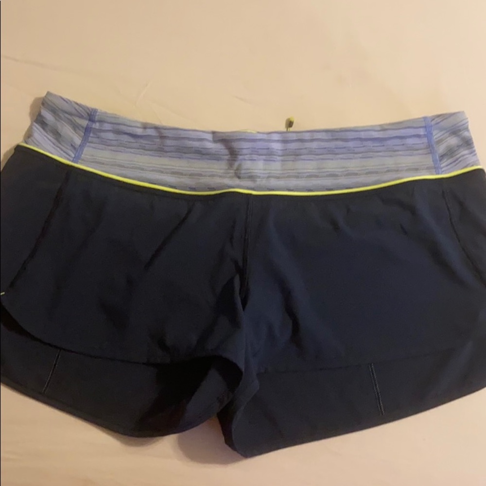 Lululemon speed shorts